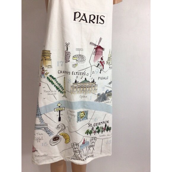 Paris French Tourist Apron So Cute New - Picture 2 of 7